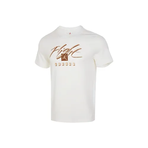 JORDAN T Shirts Men Ecru