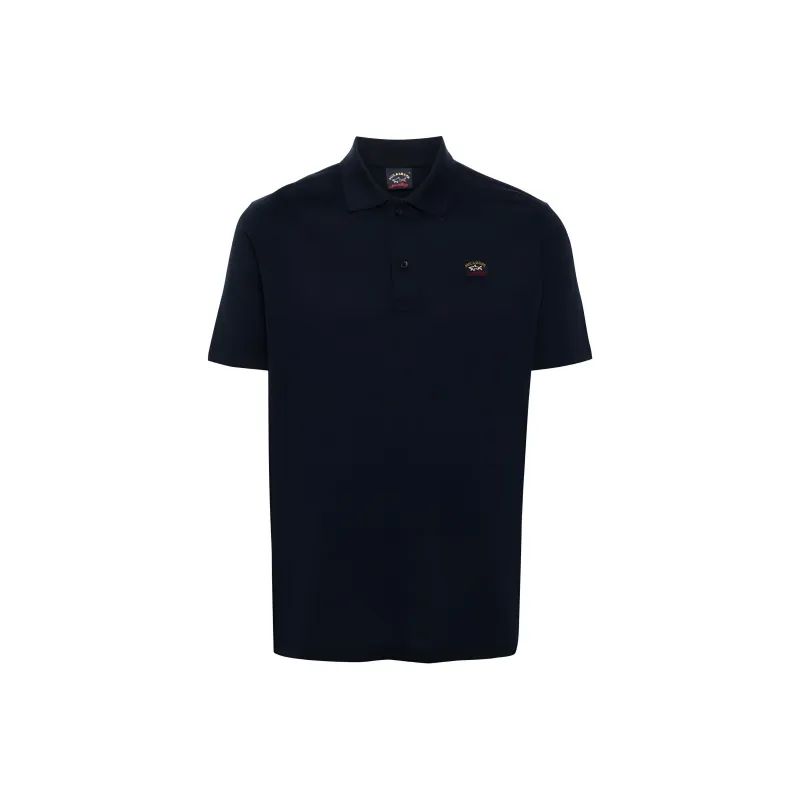 Paul & Shark Logo patch Polo Shirt-0