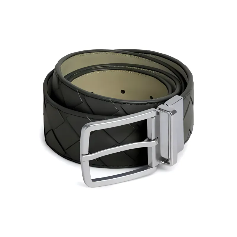 Bottega Veneta Intrecciato Buckle Belt-1