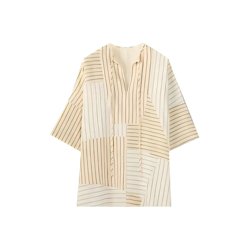 LOEWE Short Sleeved Dresses Women's Yellow-3