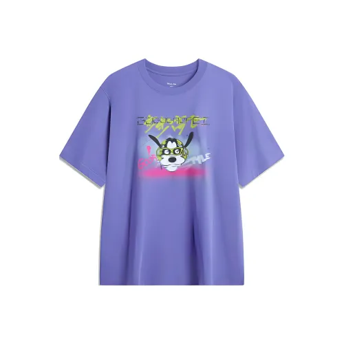 LiNing x Disney T Shirt Men's Very Peri Purple