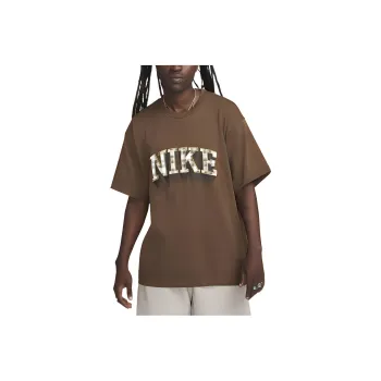Nike Daily Vintage Collection T-Shirts Unisex Brown