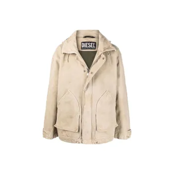 DIESEL Jackets Men Khaki