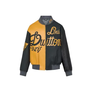 LOUIS VUITTON Mix Canvas Leather Bomber