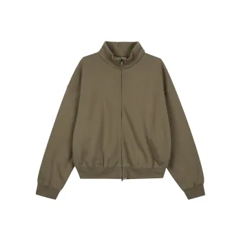 Fear Of God Essentials Jacket Unisex Brown