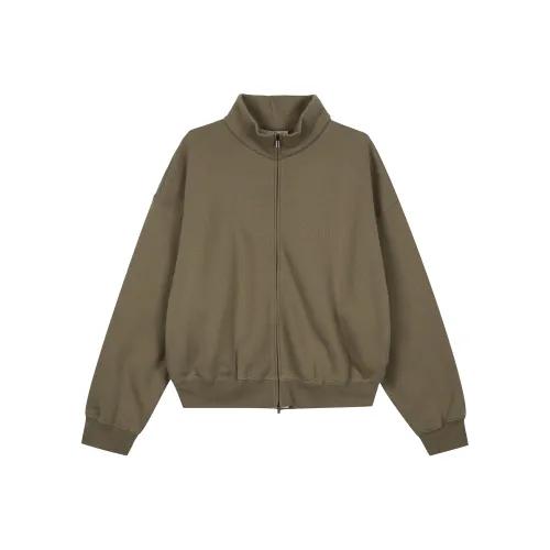 Fear Of God Essentials Jacket Unisex Brown