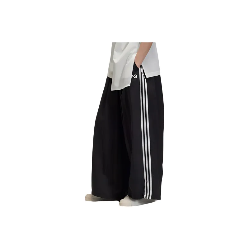Y 3 Free Shipping With AdiClub Y 3 3 Stripes Nylon Pants-2
