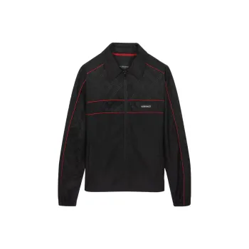VERSACE FW22 Jackets Coats Men's Black