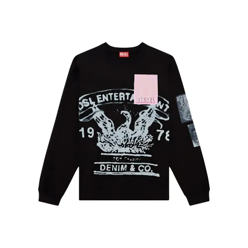 DIESEL Graphic print Cotton Sweatshirt