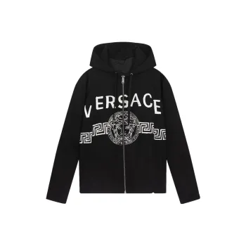 VERSACE SS22 Jackets Coats Men's Black