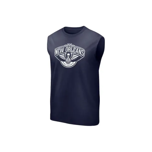 NBA New Orleans Pelicans Tank Tops Men's Marine Blue