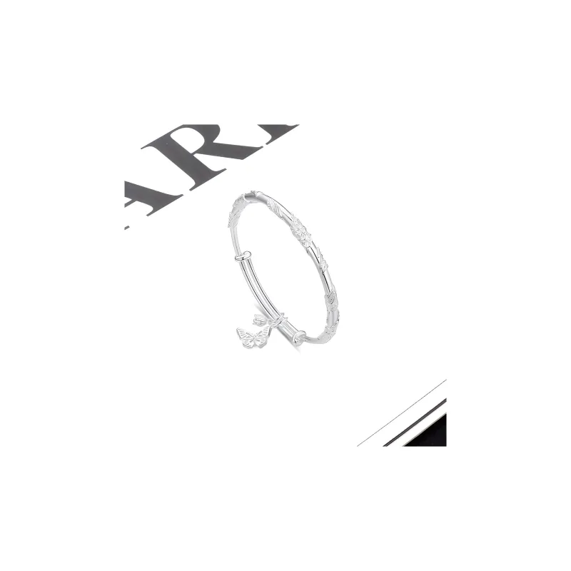 Bailijin S999 Fine Silver Sterling Silver Bracelets Unisex-4