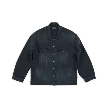 Balenciaga Jackets Men Black