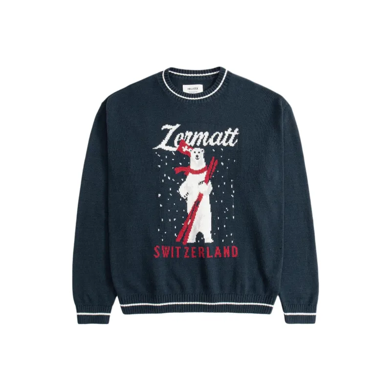 Hollister Knitwear Men's Dark Blue-0