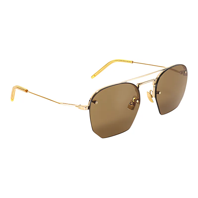SAINT LAURENT Sl 422 Aviator Sunglasses-2