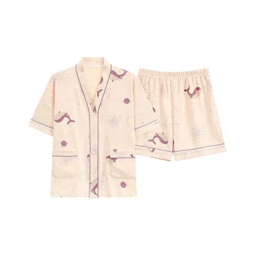 MADALLO Pajama Set Women's Apricot