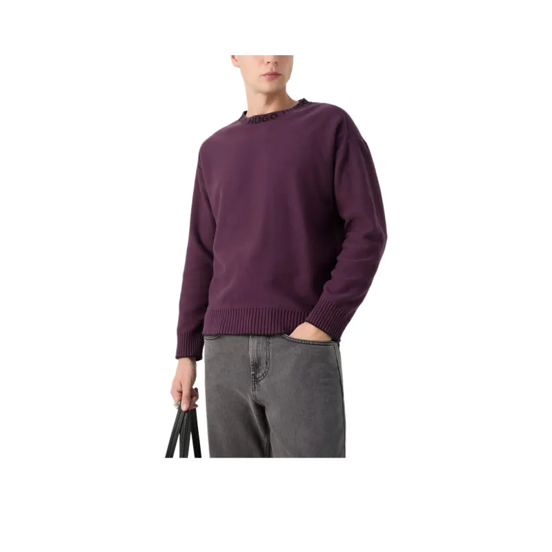 HUGO BOSS Knitwear Men's Purple-7