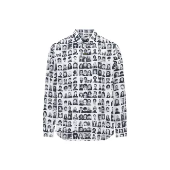 Martine Rose Photos Printed Long Sleeved Shirt
