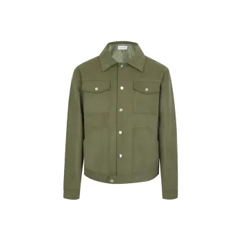 GALLIANO LANDOR FW22 Jacket Unisex Green