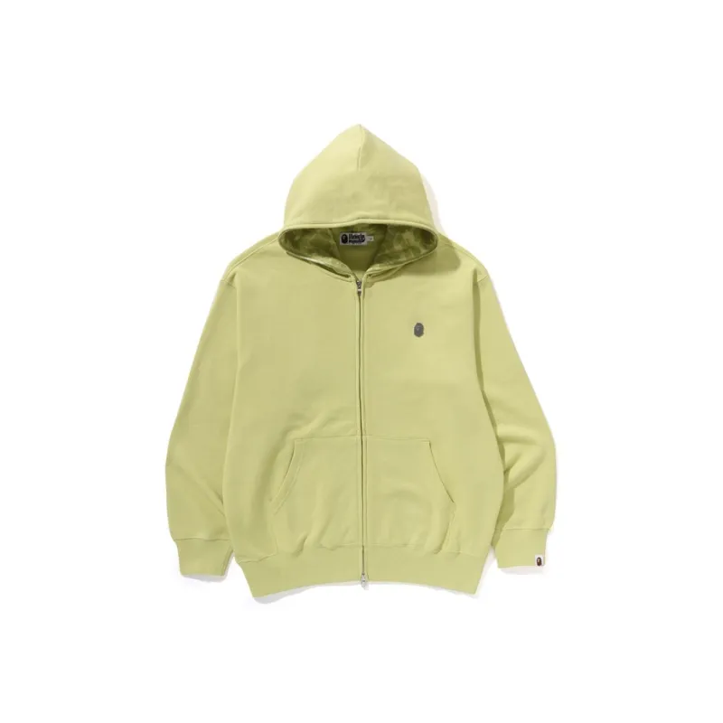 A BATHING APE One Point Relaxed Fit Zip Hoodie-5