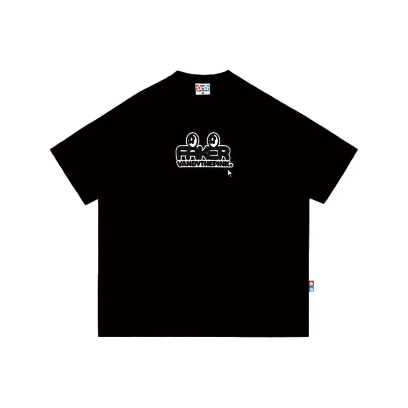 Vandy The Pink x FAKER T Shirt Unisex Black-0