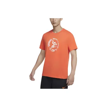 Nike T Shirt Men's Electric Power Orange