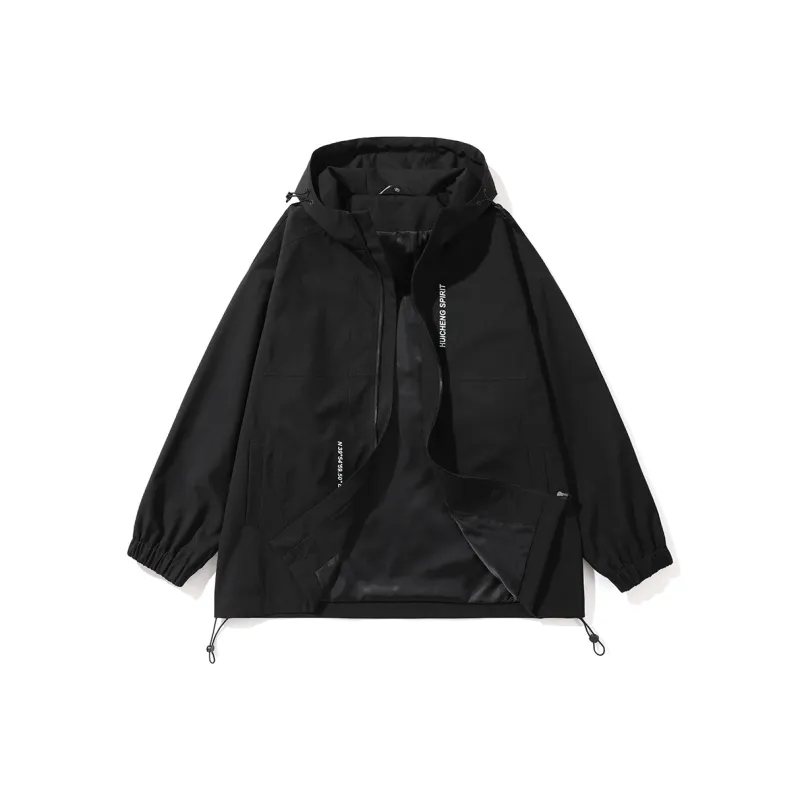 HCHUICHENG Jacket Fleece Lined/Regular Unisex-0