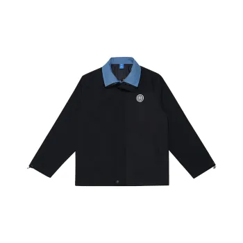 F.C. Internazionale Milano Thickened Mock Two Piece Jacket Unisex Black