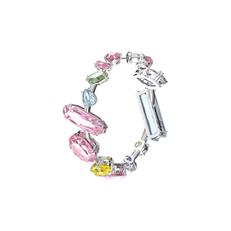 Swarovski Gema Crystal embellished Hoop Earrings-2