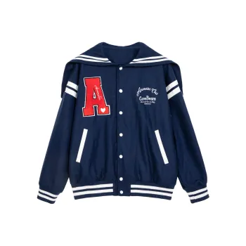 Carebears X AMONSTER Jackets Unisex Navy Blue