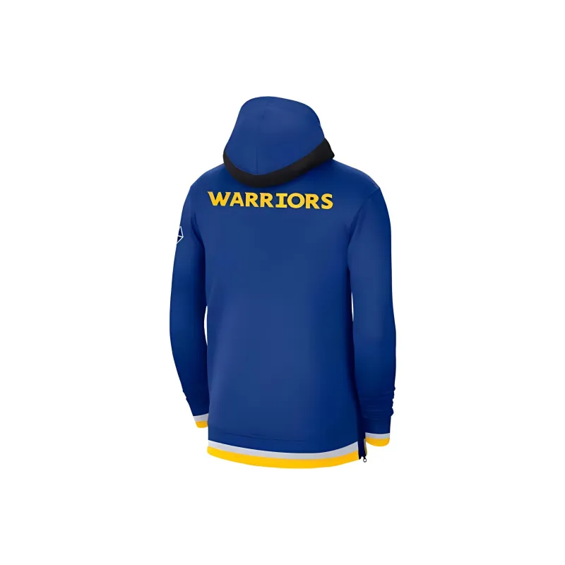 Nike Nba Golden State Warriors Showtime Dri Fit Full Zip Hoodie-1