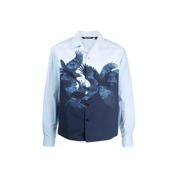 Neil Barrett Shirts Men Blue