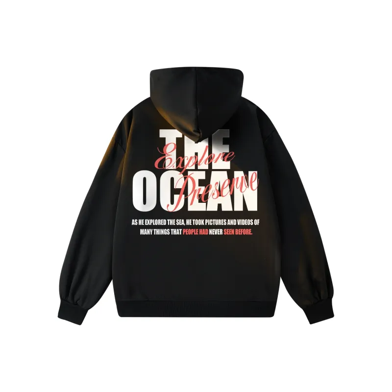 Small Columns Under The Sea Sweatshirt Unisex-6