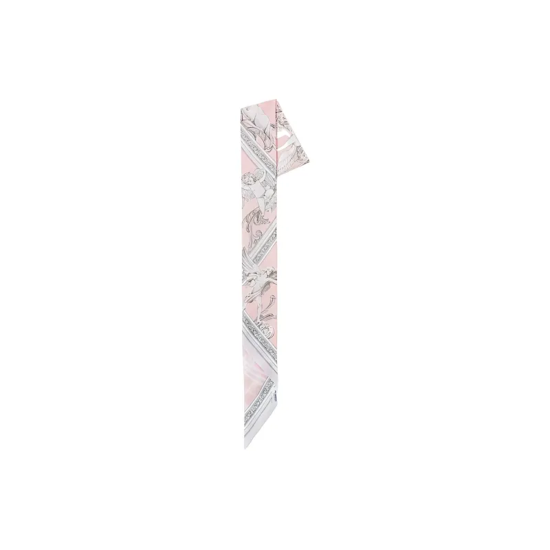 Burberry Statue Print Skinny Scarf-2