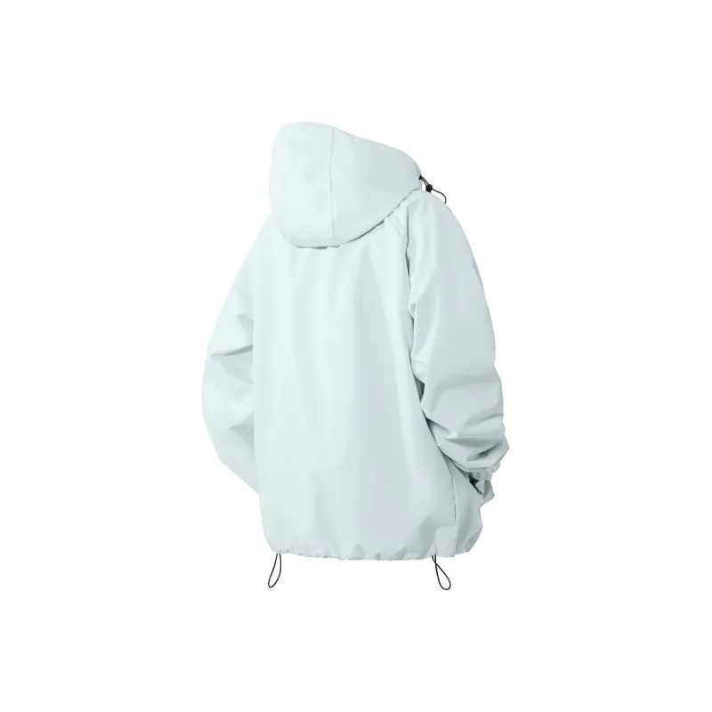CHARLIE GOLF Water Resistant Windproof Wear Resistant Windbreaker Jacket Unisex-14