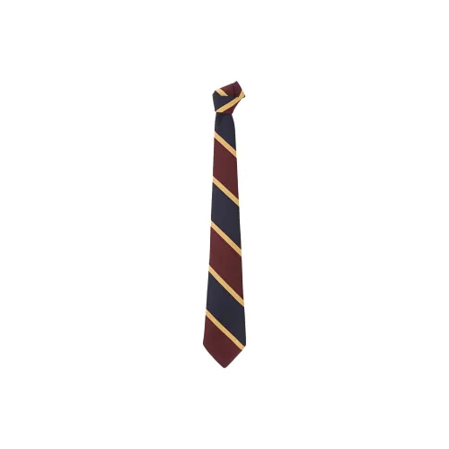 Polo Ralph Lauren Wool Silk Ties Men's Red