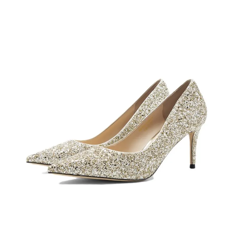 NINE WEST Slim Heel High Heels 9.5cm Women's-19