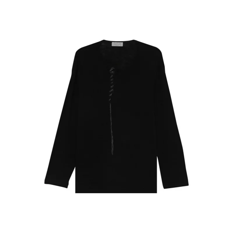 Yohji Yamamoto Pour Homme Wool T-shirt-0
