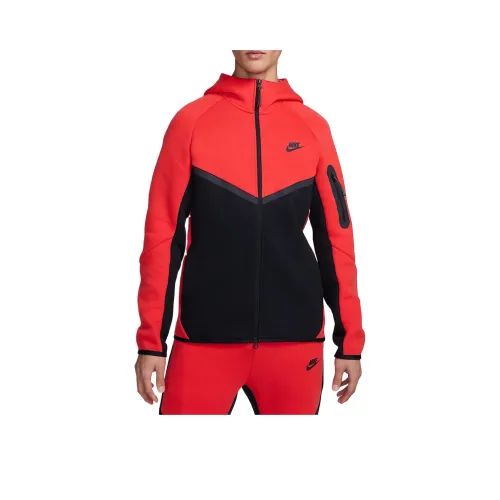 Nike Tech Fleece Windrunner Sweatshirt Men's Light Red/Black