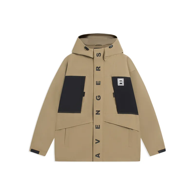 Marvel X LINING Disney Jackets Men True Khaki-0