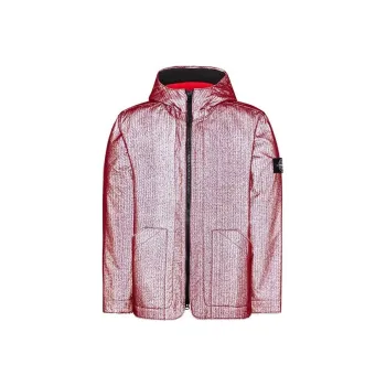 STONE ISLAND Jackets Men Red