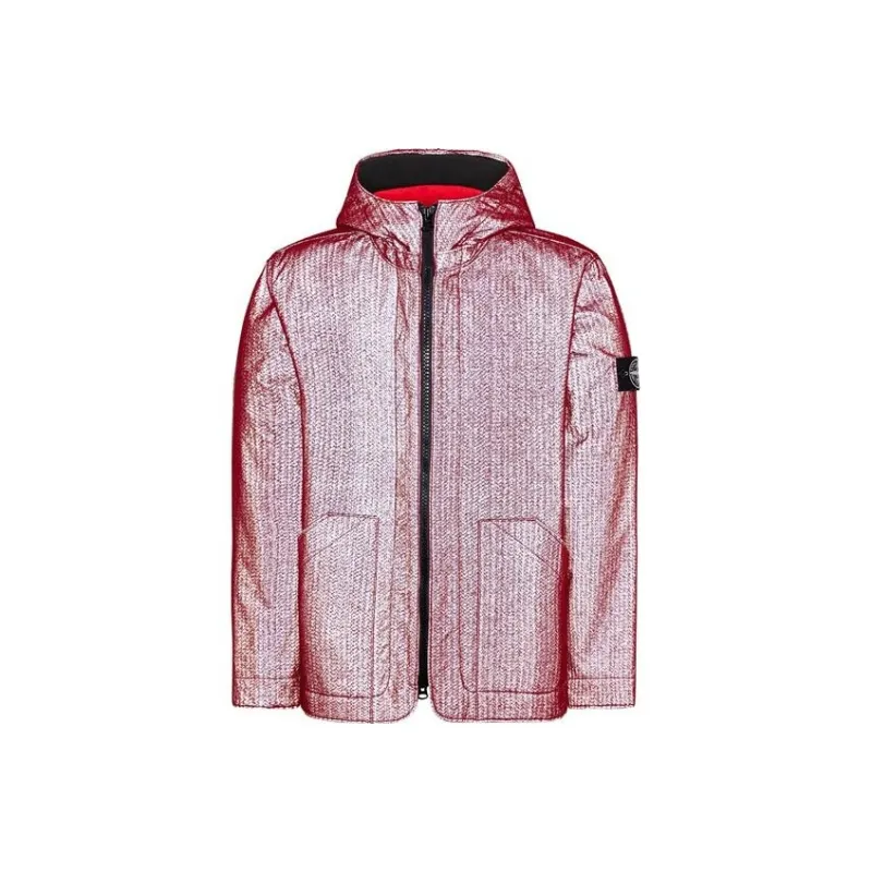 STONE ISLAND Jackets Men Red-0
