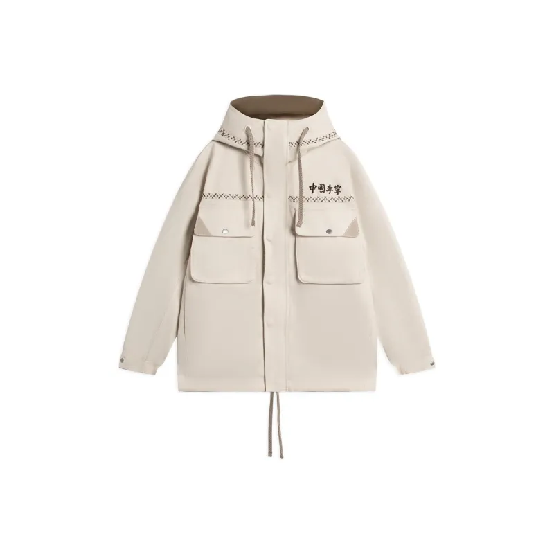 LiNing China Li Ning Jackets Unisex White-0