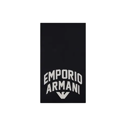 EMPORIO ARMANI Knit Scarves Men's Navy Blue