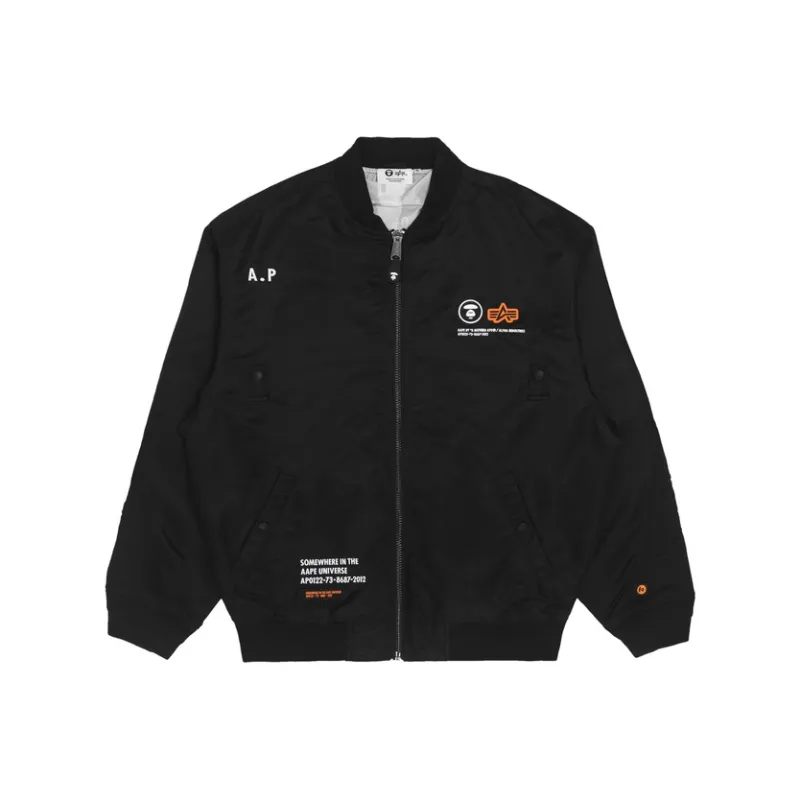 Bape X Alpha Industries MA1 Jacket-0