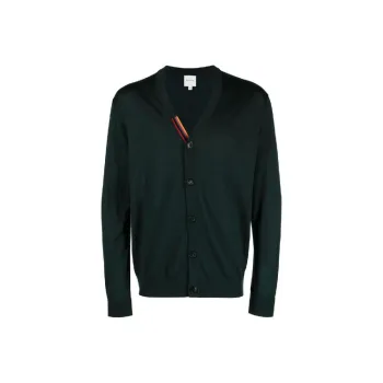 PS By Paul Smith Fine-knit Wool Cardigan