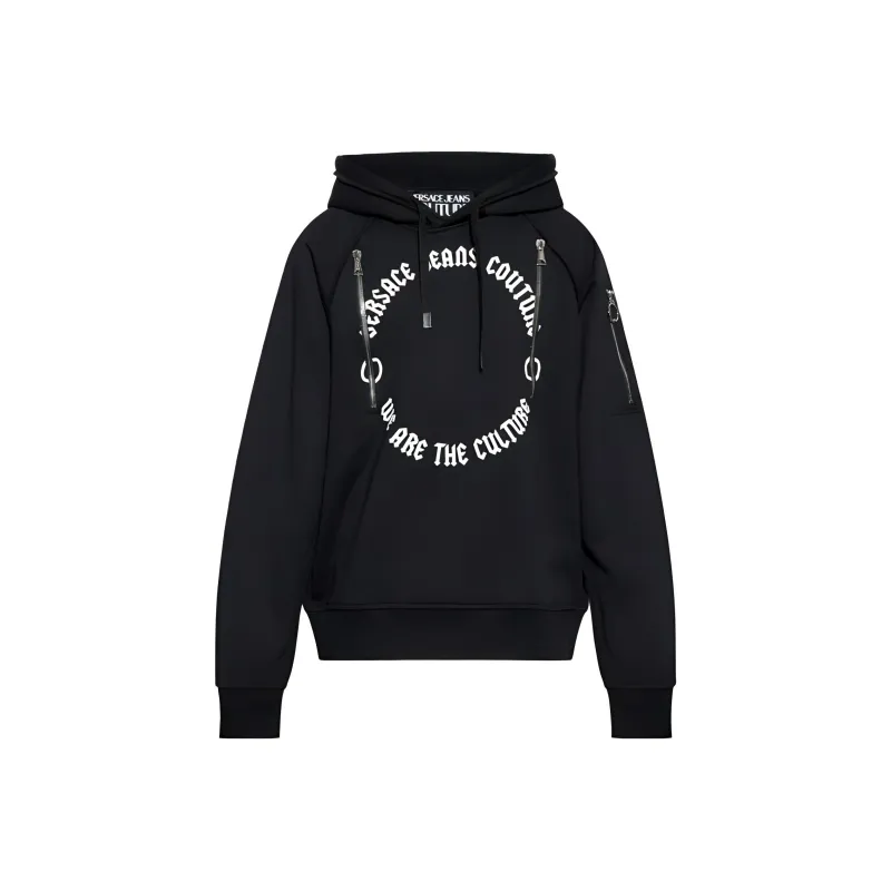 VERSACE Logo Hoodie Sweater-0
