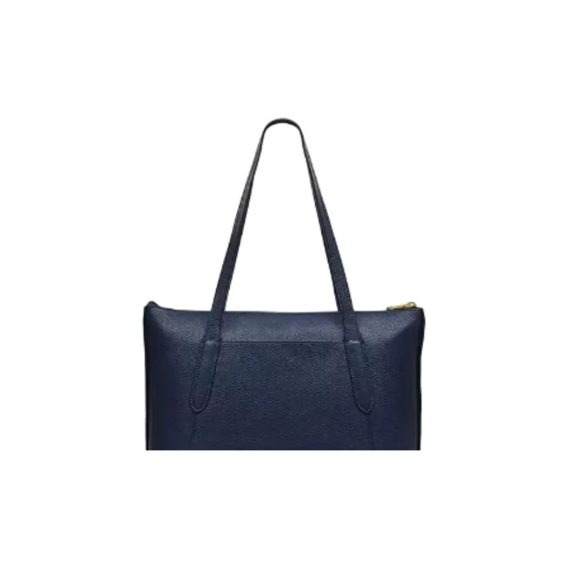 RADLEY Cow Leather Tote Bag Shopping Bag Shoulder Bags Large Size Women's Dark Blue-4
