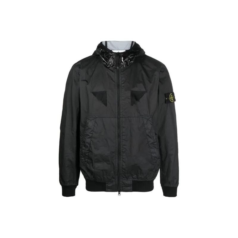STONE ISLAND Jackets Coats Men's Black-0