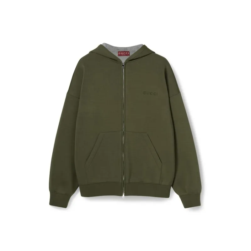 GUCCI SS25 Sweatshirt Men's Dark Green-0
